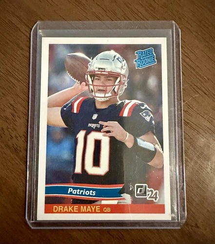 2024 Panini Instant Drake Maye RATED ROOKIE RETRO 1/890 SP Patriots #RRR-4 RC 🔥