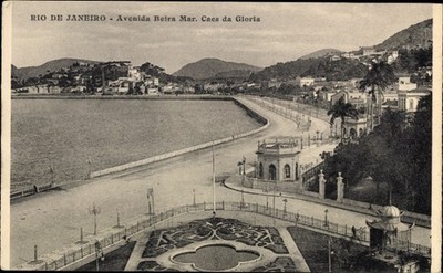Postcard Rio de Janeiro Brazil, Avenida Beira Mar, Caes da Gloria,... - 4931798