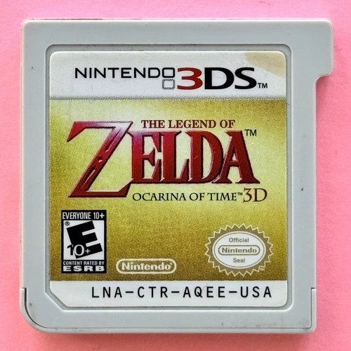 The Legend of Zelda Ocarina Time 3D Nintendo 3DS 2011 Cartridge Only Tested NTSC