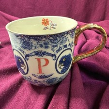 Anthropologie Lou Rota Nature Table Monogram Letter 