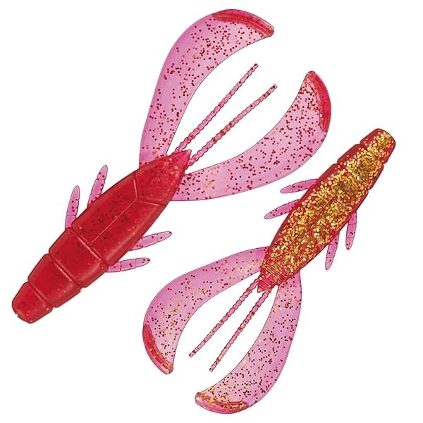Jackall BLEEKER SLIT CLAW 2.2"" Green Pumpkin Pepper Salt Worm Stylish angler FS