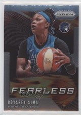 2020 Panini Prizm WNBA Fearless Odyssey Sims #5 0y59