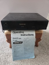 Panasonic Omnivision PV-4960 VHS Hi-Fi Stereo VCR w/ Remote Manual Tested Works