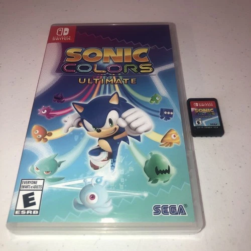 Sonic Colors Ultimate- Nintendo Switch Game & Case