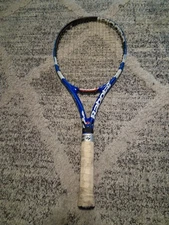 BABOLAT PURE DRIVE GT TECHNOLOGY GORTEX SYSTEM 100 HEAD SIZE 4 3/8" GRIP 