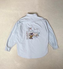 Mickey Donaldson Embroided Denim Shirt Shirt ...