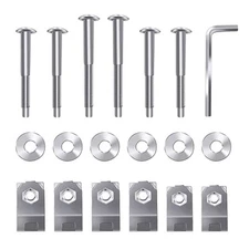 Truck Bed Bolts Mounting Hardware Kit Replacement for Bed Bolts Super Duty 1999