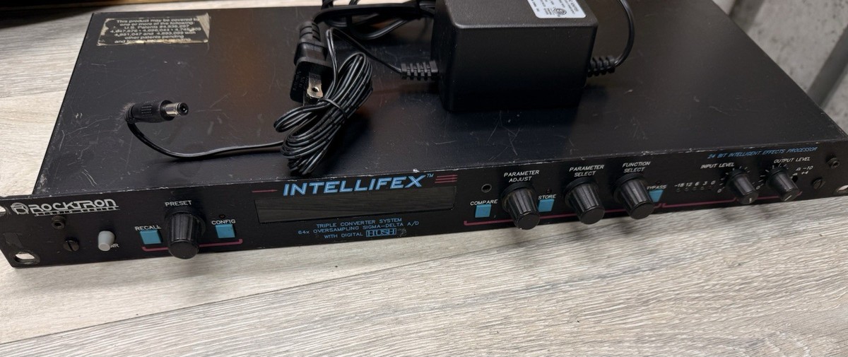 s*n様 Rocktron Intellifex Vintage Rocktron Intellifex Blackface Multi Effects Rack-Mount