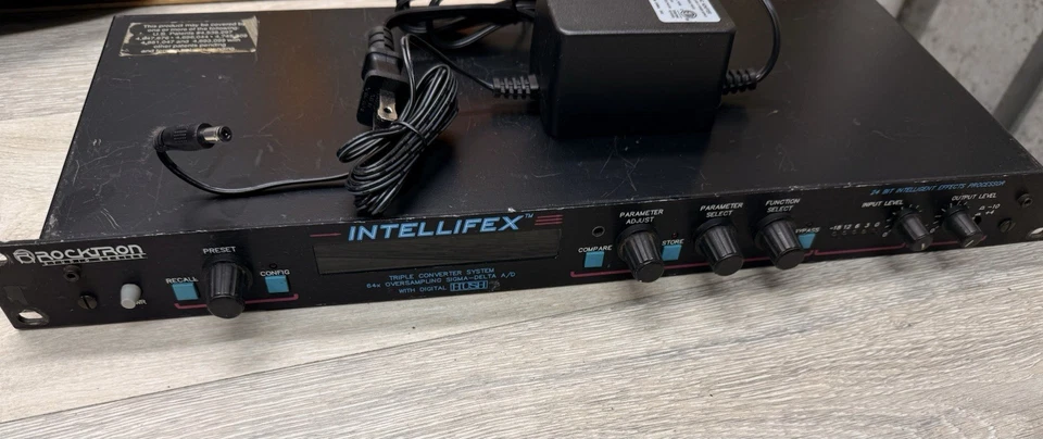 Vintage Rocktron Intellifex Blackface Multi Effects Rack-Mount - *Read Descript. - Image 4 of 4