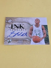 GABE PRUITT 2009-10 UPPER DECK SP SIGNATURE EDITION INK CREDIBLE AUTOGRAPH /499