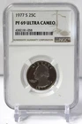 1977-S Silver Washington Quarter 25c NGC PF 69 Ultra Cameo