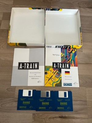 IBM PC -- A-TRAIN (OCEAN - 3,5'' DISK)
