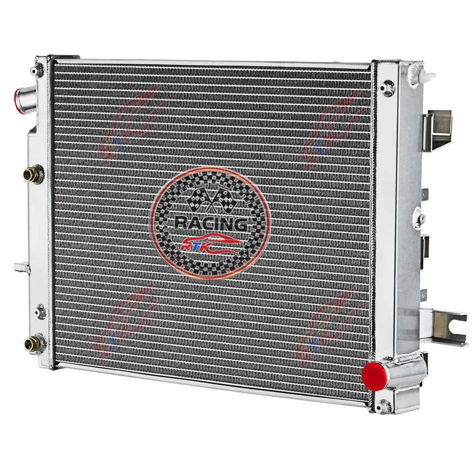 4 Row Aluminum Radiator For 2013-2018 2017 Ram 2500 3500 4500 6.7L Diesel Foto 4 de 4
