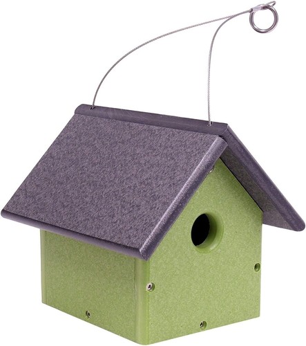 Amish-Made Chickadee or Wren House, Poly Lumber Bird House - Foto 9 di 19