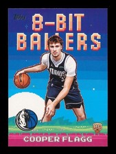 2025 Topps Flagship: #  8B-31 Cooper Flagg 8-Bit Ballers DP RC NM-MT OR BETTER