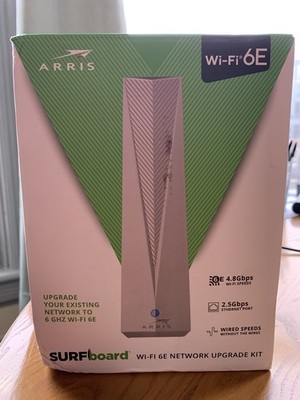 ARRIS Surfboard Wi-Fi 6E Network Upgrade Adapter Kit 6GHz W6U Brand New-Open Box