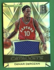 DEMAR DEROZAN 2016-17 PANINI SPECTRA CATALYSTS /149 GAME WORN /149 RAPTORS