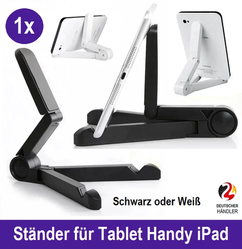Tablet Ständer verstellbar Handy iPad E-Reader Notebook E-Book Smartphone Halter