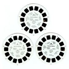 Vintage 2000 REDWOOD HIGHWAY California 3D Tour VIEW-MASTER 3-Reel Set 35396 