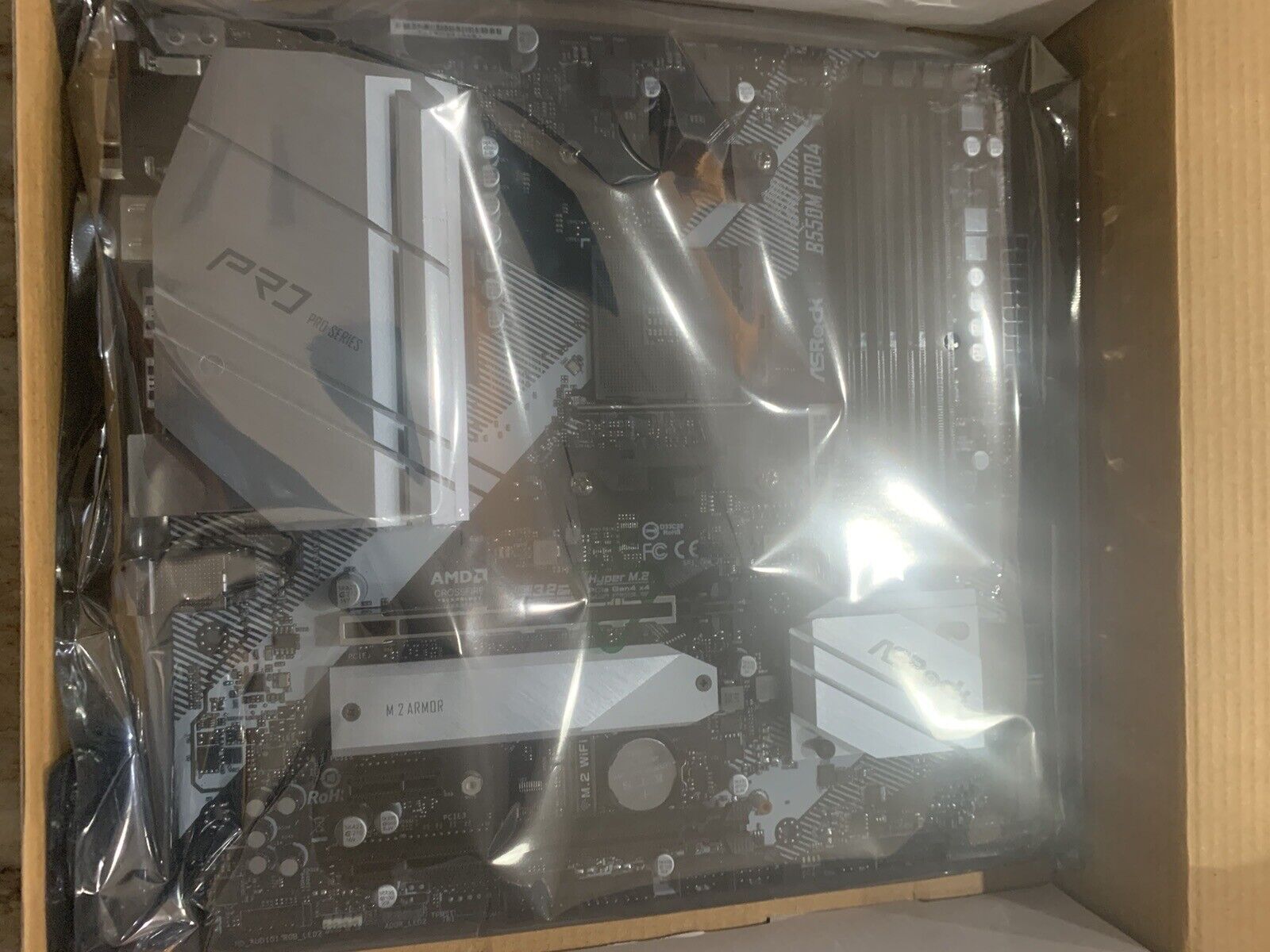 ASRock B550 Pro4, AMD ATX Motherboard for sale online | eBay