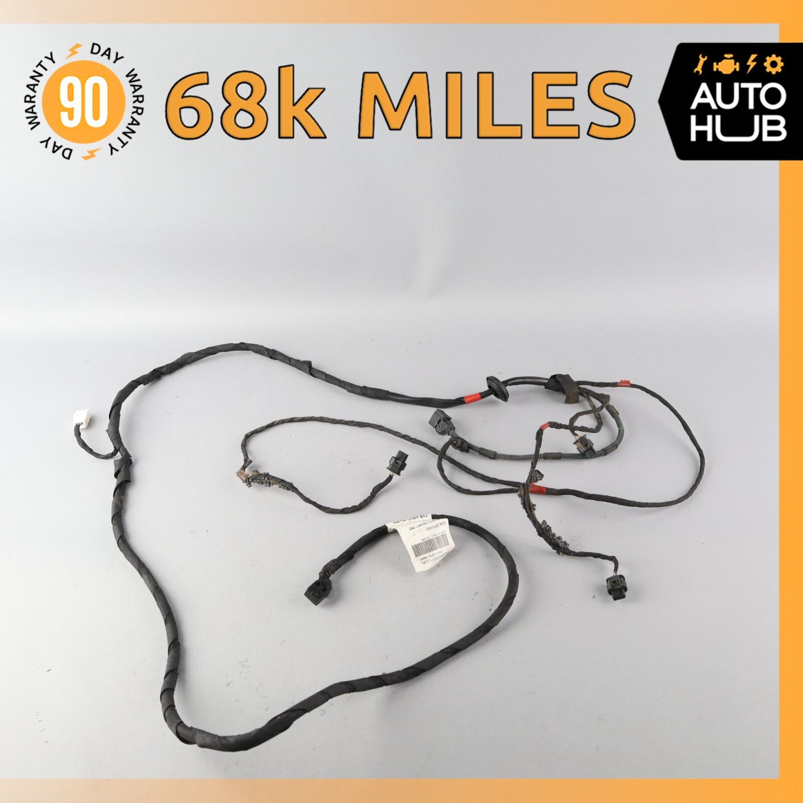 09-13 Maserati Quattroporte M139 Rear Bumper Parking Wire Harness OEM 68k