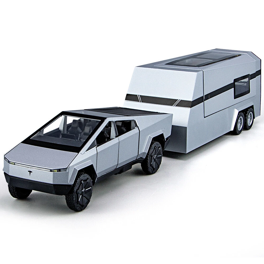 1:32 Holiday Camper Model Car Metal Model Sound and Light Pull