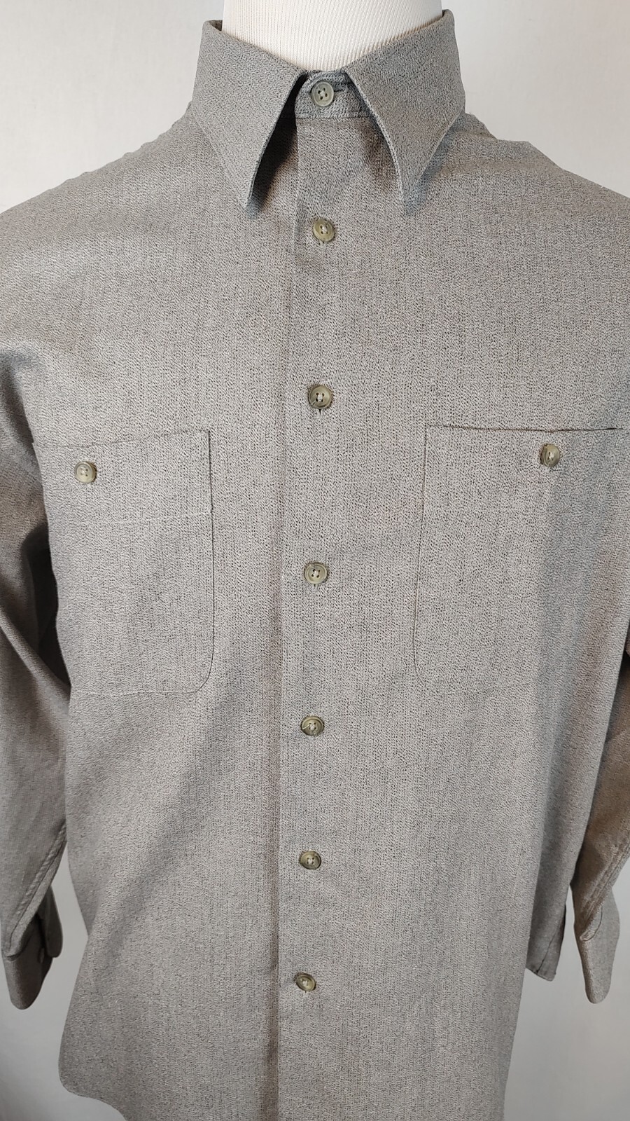 Yves Saint Laurent Camicia Uomo Tg XL 17 32 33 Antirughe Lusso Y2K