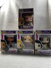 Funko Pop Disney Ultimate Princess Set - Cinderella, Pocahontas, Rapunzel, Snow 