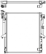 Radiateur Mitsubishi L200