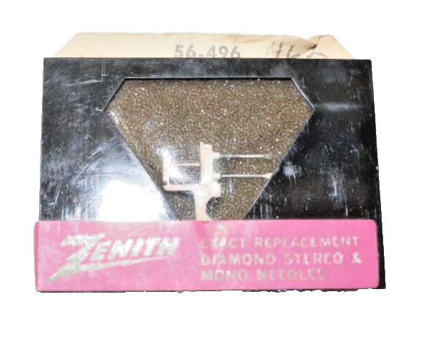 Zenith 56-496 diamond stylus needle for record player cartridge-image