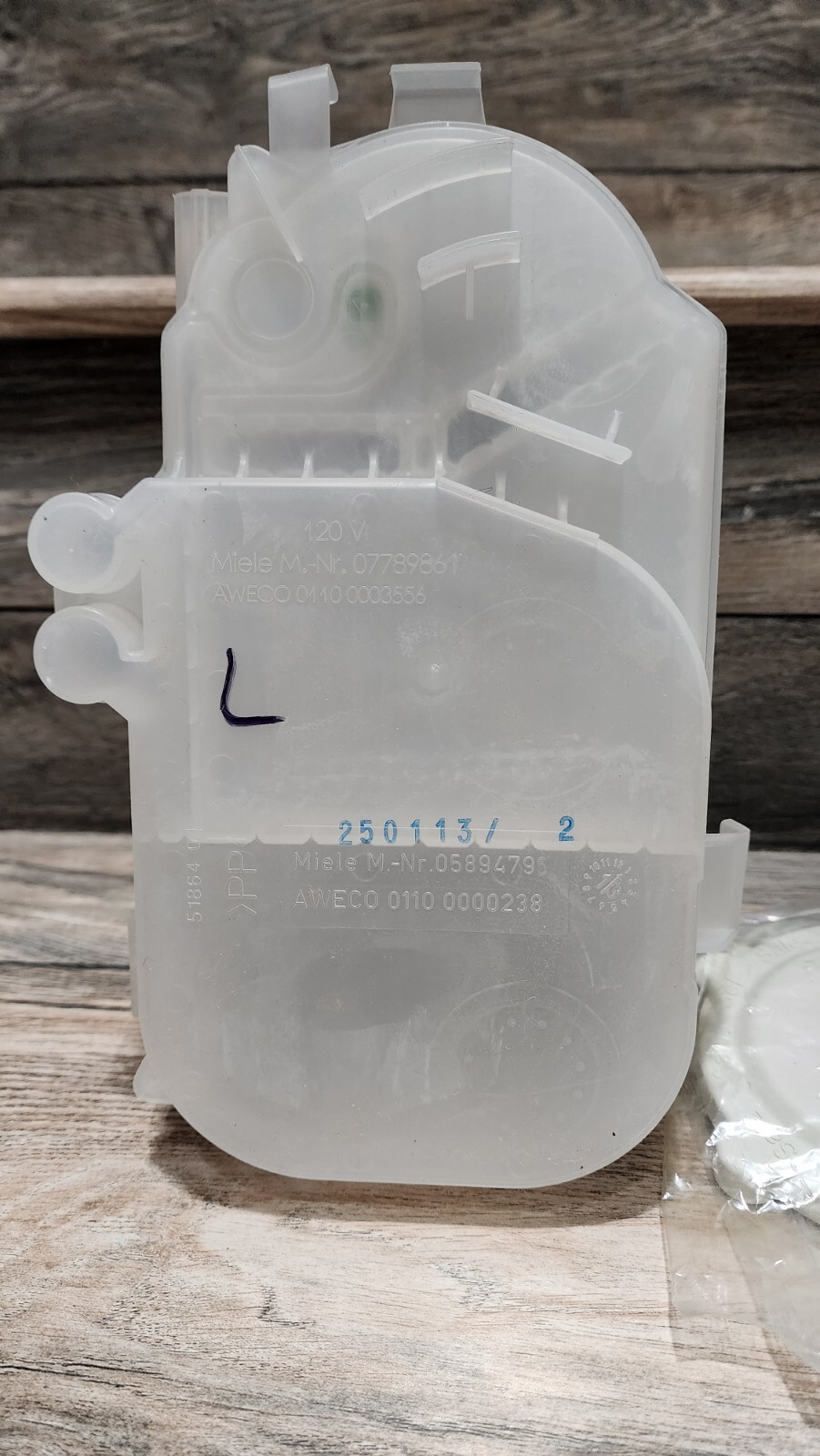 NEW OEM Miele Dishwasher Salt Container 6217347 eBay