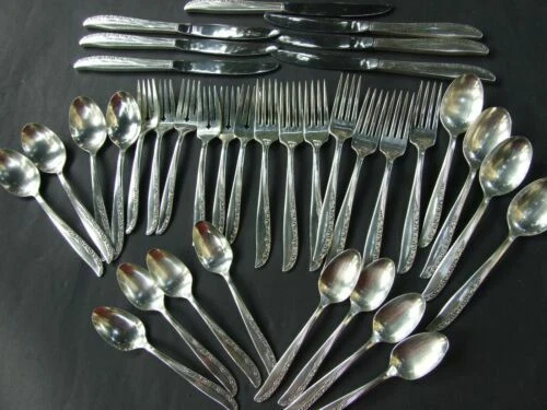 Original Antique Silverplate Rose