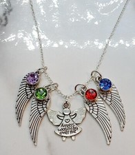 "Angels watching over me" Memorial Funeral Sympathy Gift Bereavement