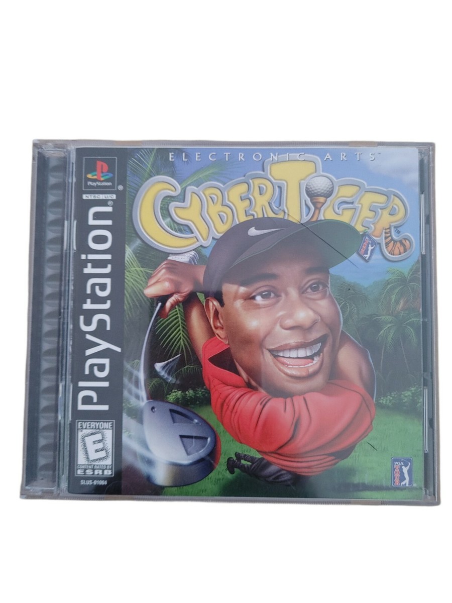CyberTiger (Sony PlayStation 1, 1999) PS1 Complete CIB