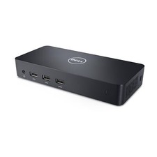 Dell USB 3.0 Ultra HD 4K Triple Display Docking Station D3100 Black Laptop