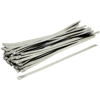 ABB Edelstahlkabelbinder 12mm x 440mm mit Kugelverriegelung