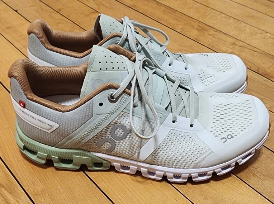 Size 7 On Cloudflow Aloe/White for sale online eBay