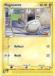 Pokemon EX Dragon  61/97 Magnemite Card
