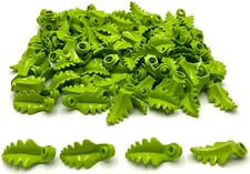 Lego 100 New Lime Plants Upright Leaf Tree Leaves Pieces