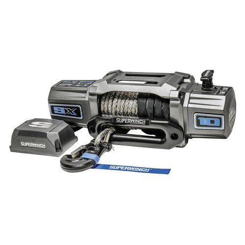 Superwinch SX10SR 10k Winch Synthetic Rope LED Light 12V Wireless Remote 1710201 - Picture 5 of 15