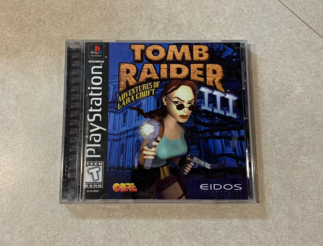 Tomb raider 3 playstation 1 top