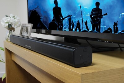 AV:Link 120.101UK | 40W Bluetooth Digital Soundbar mit Fernbedienung | Schwarz