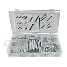 Multiple Use 200pcs Compression Steel Spring set for Hobbyists & Professionals