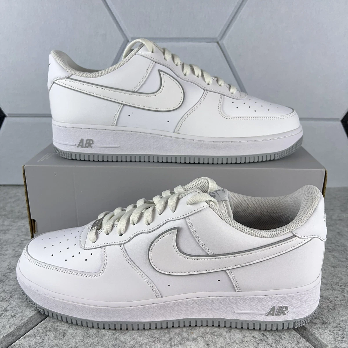 Nike Air Force 1 '07 Mid Fresh, White / White / White / Wolf Grey