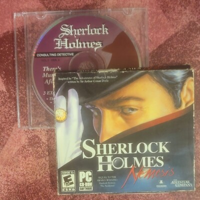 Sherlock Holmes: Consulting Detective + Sherlock Holmes: Nemesis PC CD-ROM