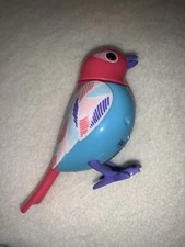 Spin Master Digibird Pink Blue Purple BIRD 4" Electronic Singing Interactive Toy
