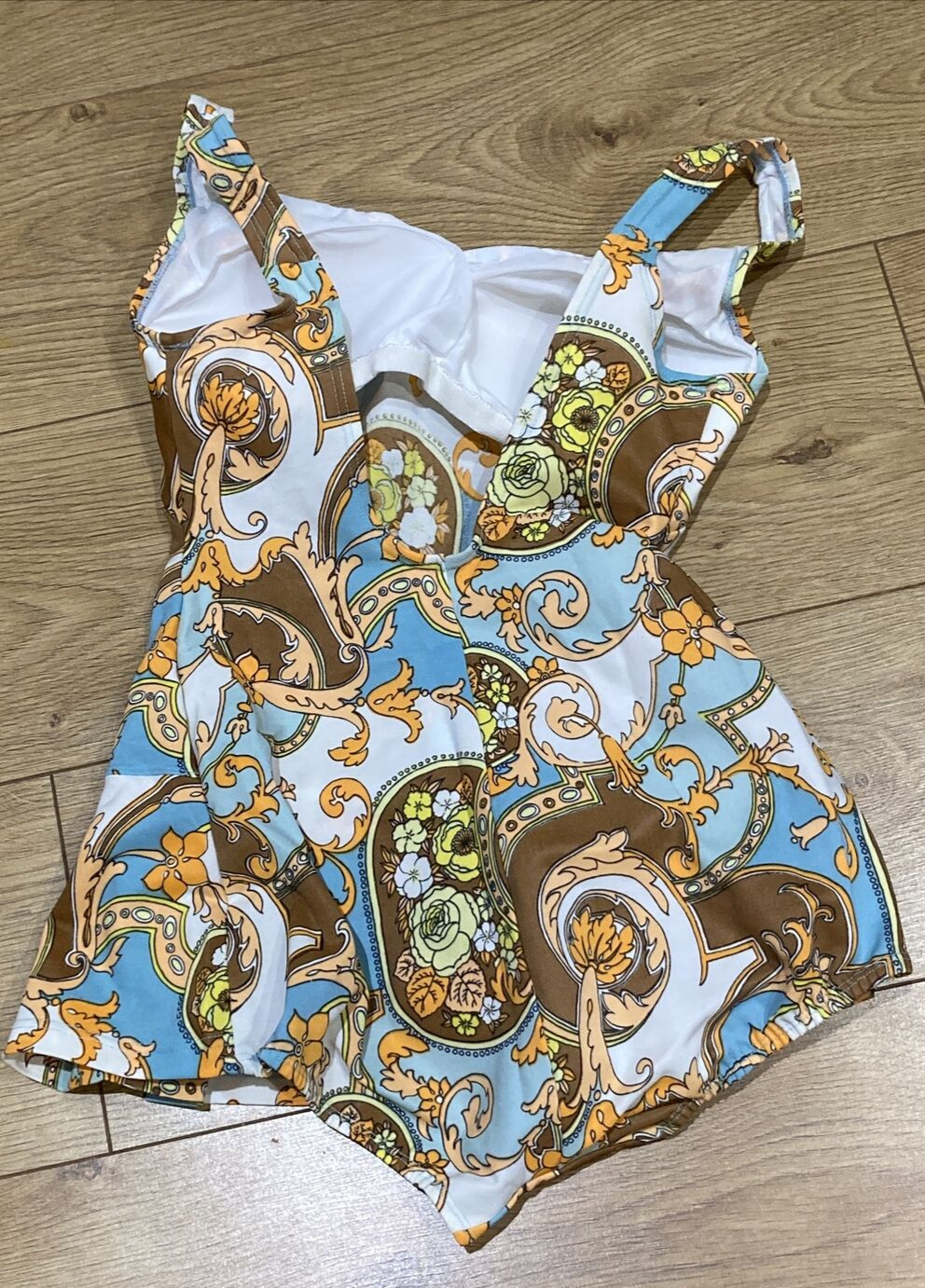 Vintage 1970s  St Michael Swimming Costume, 38" Bust, Size 16 UK BNWT 9