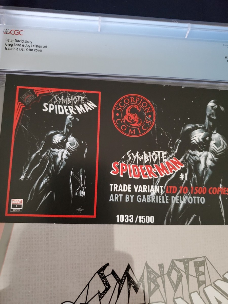 Symbiote Spider-Man: King in Black #1 Scorpion Comics Exclusive