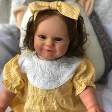 19in Maddie Kit Reborn Baby Doll Vinyl Doll Parts Toys Surprise Gift For Girls