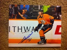 Austin Watson Autographed 8x10 Photo Nashville Predators Knights Petes Spitfires